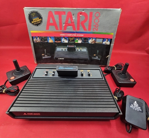 Atari 2600 sintonizar en tv moderna antigua