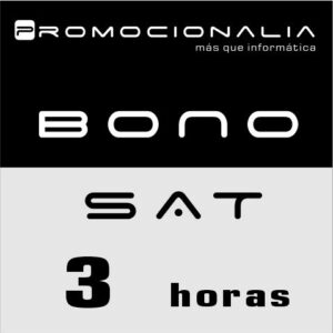 Bono SAT 3 horas PROMOCIONALIA más que informática