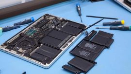 PROMOTECH Reparación ordenadores Apple Macbook en Salamanca cambio de bateria