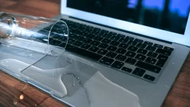 PROMOTECH reparación ordenadores Apple Macbook Servicion Técnico en Salamanca mojado por agua o líquido