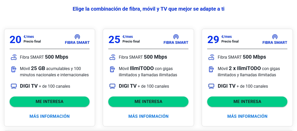 PROMOTECH distribuidor DIGI TV fibra y movil en Salamanca