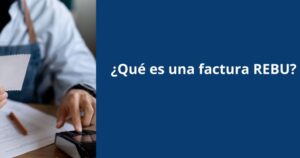 Factura REBU compra-venta segunda mano